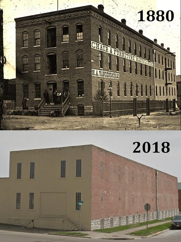 2. 1880'den 2018'e, Vanden Boom Sandalye Fabrikası, Quincy, Illinois.