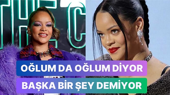 Tam Bir Erkek Çocuğu Annesi Olduğunu Balla Anlatan Rihanna, Albüm Hayallerimizi Rafa Kaldırdı