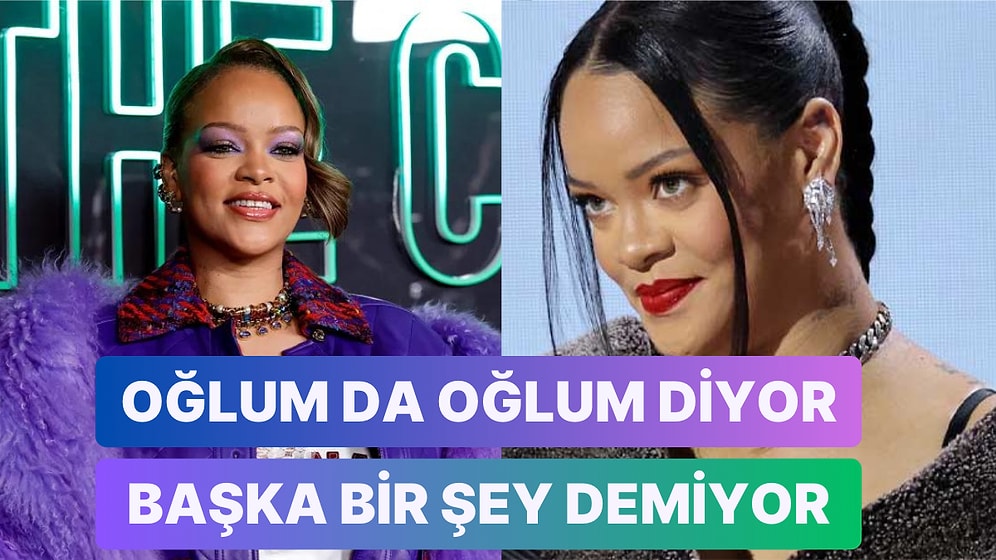 Tam Bir Erkek Çocuğu Annesi Olduğunu Balla Anlatan Rihanna, Albüm Hayallerimizi Rafa Kaldırdı