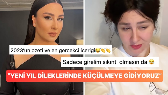 Ünlü Komedyen Yasemin Sakallıoğlu, Yeni Yıl Dileklerinden Bahsederken Ekonomiden Veto Yedi!