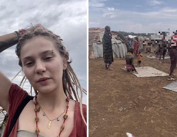 Sosyal medyada 'sihirbazbayan' ismiyle gezdiği yerleri paylaşan Türk gezgin günümüzde hala kadın sünnetinin devam ettiği kabileyi ziyaret etti.