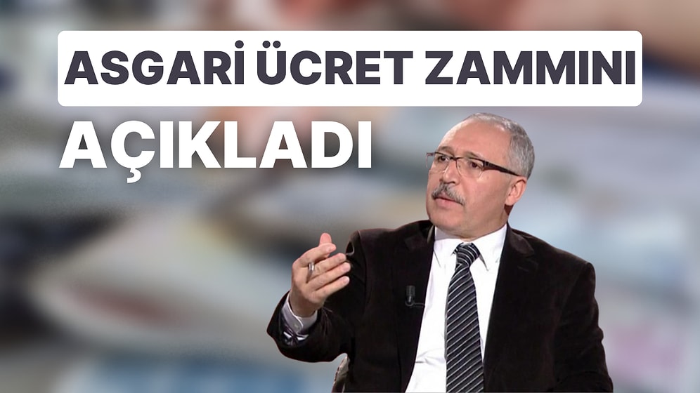 Daha Önce Faiz Artışlarını Bilmişti: İktidara Yakın Abdulkadir Selvi Asgari Ücret İçin Zam Oranını Verdi