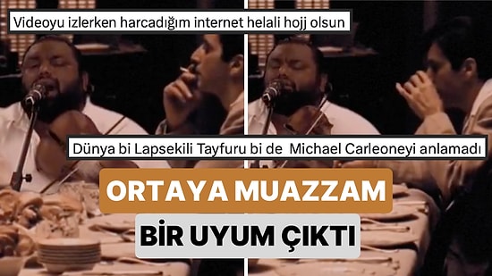 The Godfather'ın Meşhur Masa Sahnesine Lapsekili Tayfur'un da Dahil Edildiği Videoya Bayılacaksınız