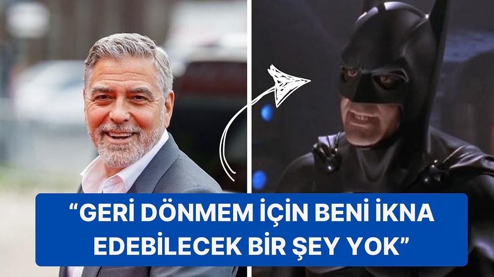 Ünlü Aktör George Clooney Bir Daha Asla Canlandırmak İstemediği Karakteri Açıkladı!