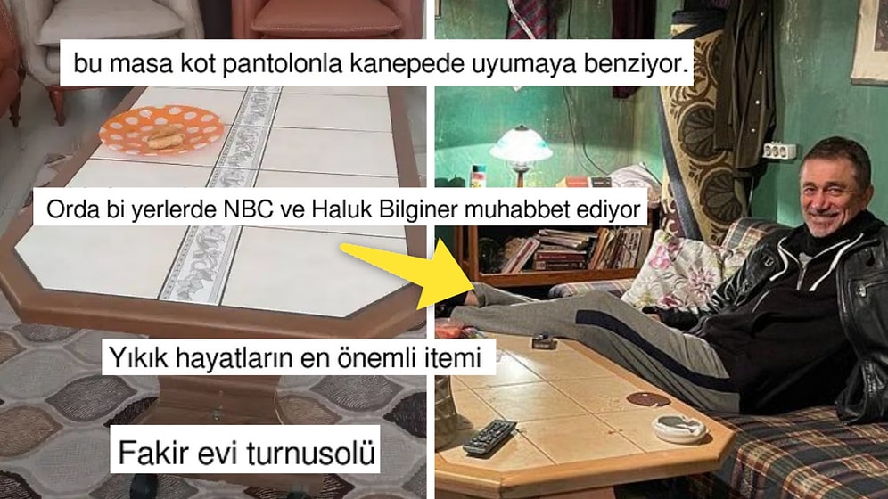 Olmadığı Ev Yok! Bi' Girdiği Evden Bir Daha Çıkmayan Fayanslı Masa Hakkında Birbirinden Efsane Tespitler