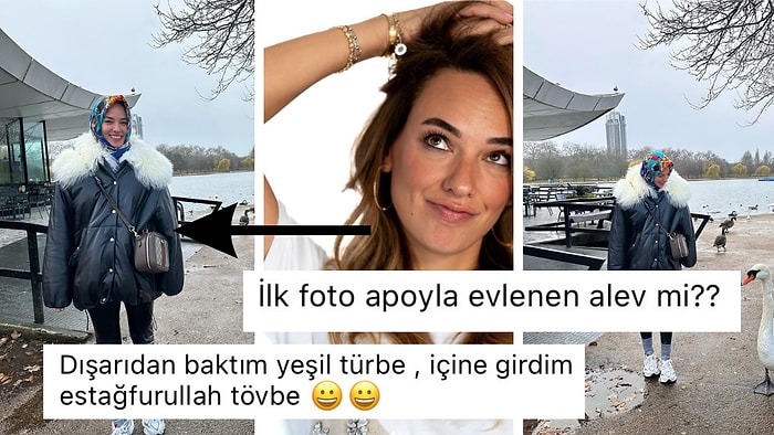 Seda Bakan'ın Ailecek Gittiği Londra Tatilinden Verdiği Eşarplı Pozlarına Güldüren Yorumlar Geldi!