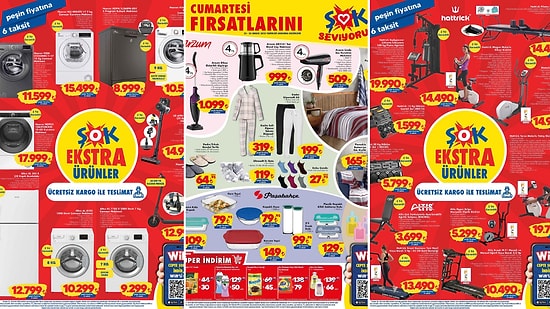 ŞOK'a Çamaşır Kurutma Makinesi Geliyor! 23 Aralık 2023 ŞOK Aktüel Ürünler Kataloğu
