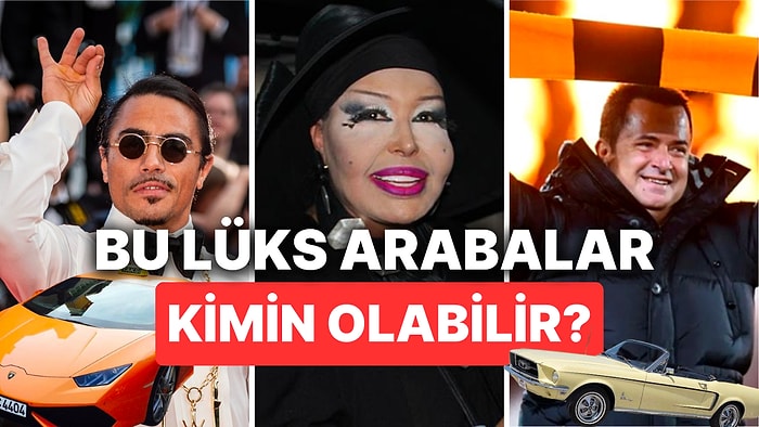 Ünlülerin Arabalarını Tahmin Edebilir misin?