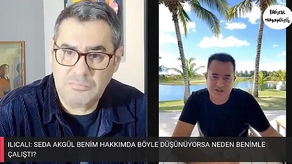 Enver Aysever'in YouTube programına katılan Acun Ilıcalı, Seda Akgül'ün iddialarını yanıtladı. Ilıcalı, Seda Akgül'ün neden TV8'den kovulduğunu yıllar sonra ilk kez açıkladı.