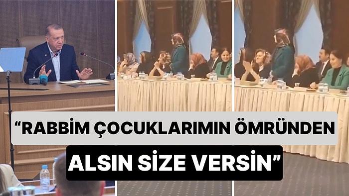 AKP Kadın Kolları Başkanı ve Erdoğan'ın Diyaloğu Gündem Oldu: "Allah Çocuklarımın Ömründen Alsın Size Versin"