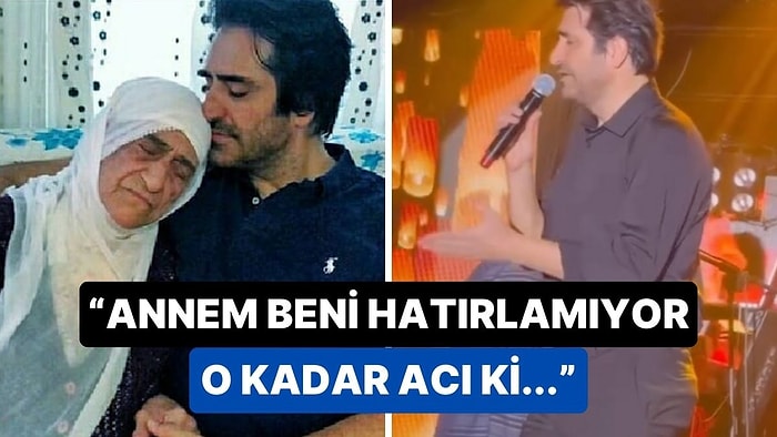 Mahsun Kırmızıgül Şarkının Sonunu Getiremedi, Gözyaşları İçinde Açıkladı: "Annem Alzheimer, Beni Hatırlamıyor"