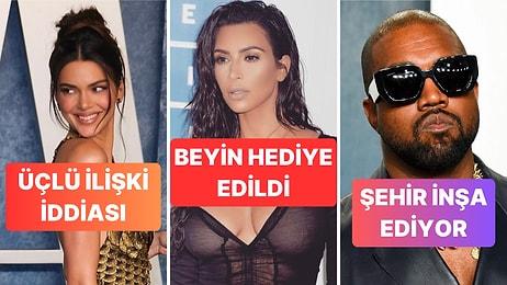 Kendall Jenner'ın Üçlü İlişki İddiasından Kanye West'in İnşa Ettireceği Şehre Haftalık Yabancı Magazin Gıybeti