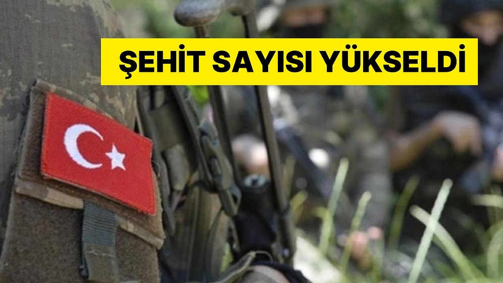 MSB'den Acı Haber: Kuzey Irak'ta 6 Asker Şehit Oldu