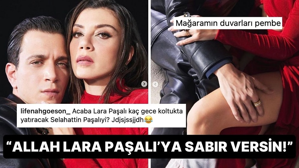 Selahattin Paşalı ve Gökçe Bahadır'ın Kriz Yaratmaya Müsait 'Fazla Samimi Pozları Lara Paşalı'ya Sabır Diletti