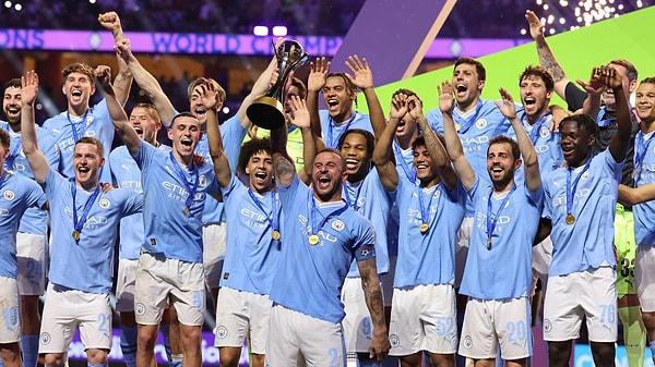 City, zaferle ayrıldığı maç sonrasında 2023 yılındaki şampiyonluk sevincini 5'e çıkardı.