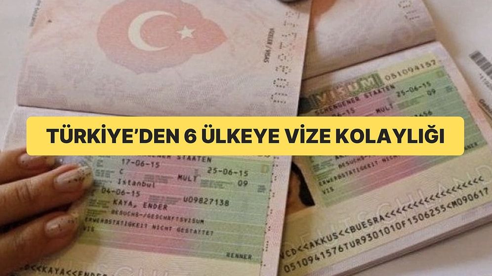 Resmi Gazete’de Yer Aldı: 6 Ülkenin Vatandaşlarına Vize Kolaylığı