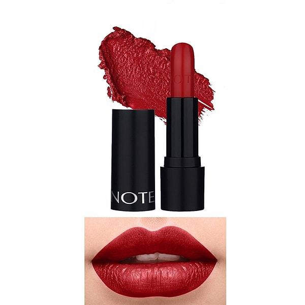 2. Note Deep Impact Lipstick - 13 Impressive Red