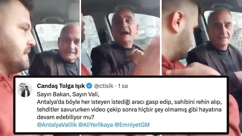 Taksiciler, Martı TAG Sürücüsünü Rehin Alarak Tehdit Etti: “Senin Plakanı Aldım, Kafama Yazdım”