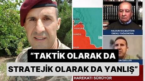 Emekli Albay Orkun Özeller'den Pençe Kilit Operasyonu Yorumu: "Taktik Olarak da Stratejik Olarak da Yanlış"