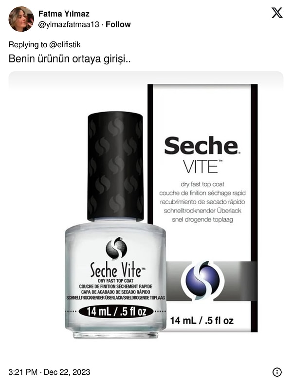 7. Seche Vite Top Coat