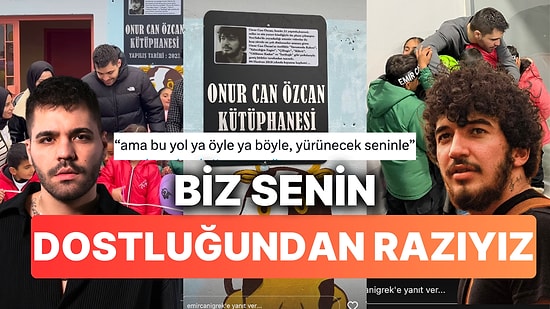 Kaybettiği Dostu Onur Can Özcan Adına Van'da Kütüphane Yaptıran Emir Can İğrek Vefası Yine Göz Doldurdu