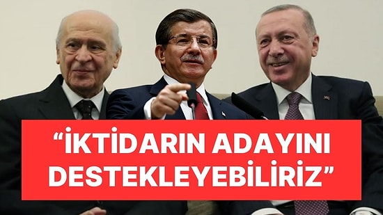 Ahmet Davutoğlu'ndan Seçim Mesajı: "İktidarın Adayına Destek Verebiliriz"