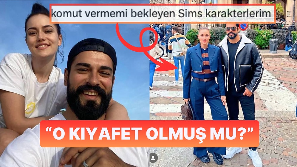 Fahriye Evcen ve Burak Özçivit'in İtalya'dan Paylaştığı Poz Yerden Yere Vuruldu