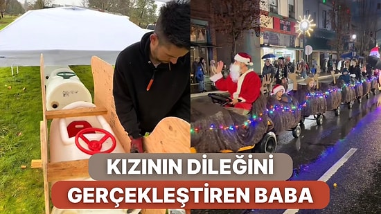 Kızının Yılbaşı Dileğini Gerçekleştirerek Onun İçin Noel Baba Olan Adamın Sürprizini Görmelisiniz