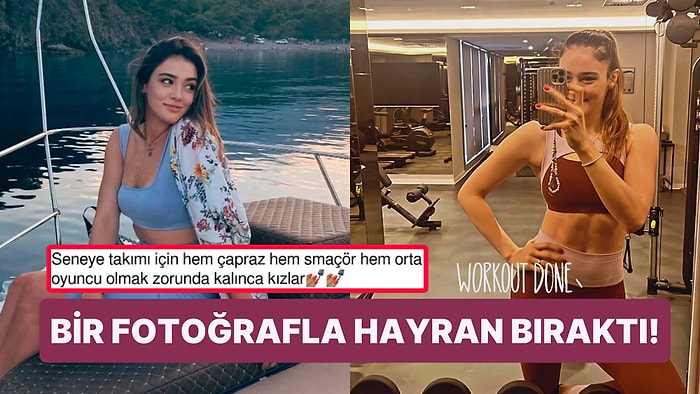 Zehra Güneş Spor Salonundan Paylaştığı Antrenman Sonrası Fotoğrafıyla Herkesi Büyüledi!