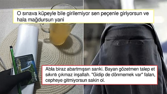 Peçeli Olduğu için Sınavda Bile Zorbalığa Uğradığını Söyleyen Kullanıcı Farklı Yorumlara Sebep Oldu