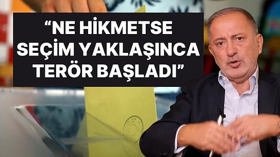 Fatih Altaylı'dan Seçim ve Terör Yazısı: "Ne Hikmetse Seçim Yaklaşınca Terör Kendini Göstermeye Başladı"