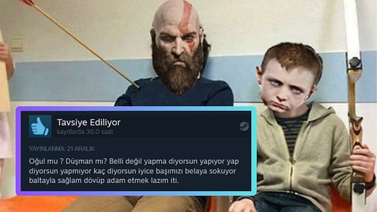 Amca Zombilerden Hayırsız Evlat Atreus'a Haftanın En Komik Steam Yorumları