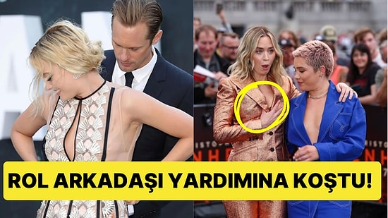 Dünyaca Ünlü İsimlerin Kırmızı Halıda Elbiselerinin Azizliğine Uğradığı 14 Talihsiz An