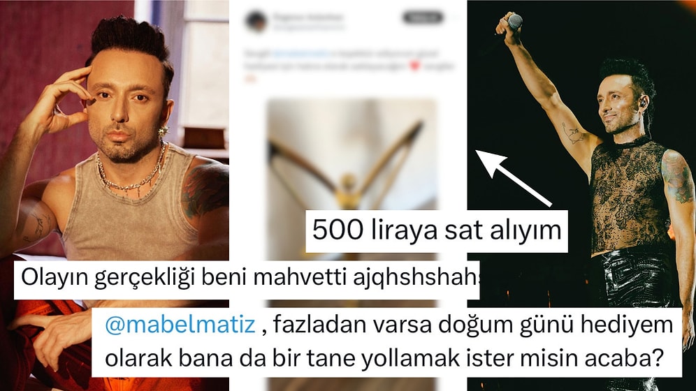 Ödüllerini Satışa Çıkaran Mabel Matiz'in Altın Kelebeğini Alan Bir Hayranı Teşekkür Mesajı Yayınladı!