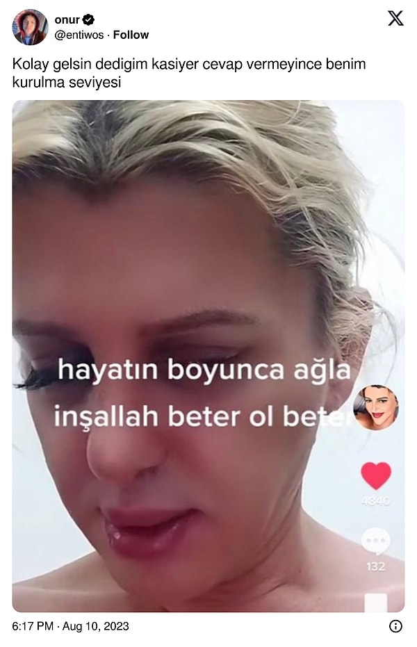 Anlayışlı olmak lazım.