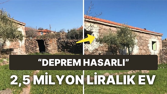 "Deprem Hasarlı Ev" Fiyatı 2,5 Milyon Olunca Arsaya Göz Dikildi