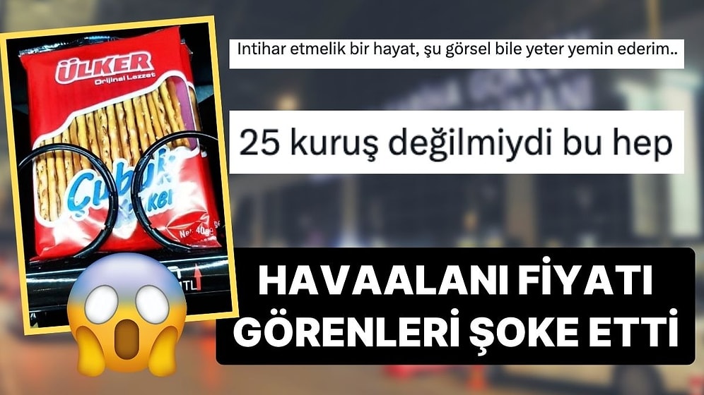 Küçük Büyük Herkesin En Sevdiği Yiyeceklerden Biri Olan Çubuk Krakerin Havaalanı Fiyatı ‘Yok Artık’ Dedirtti