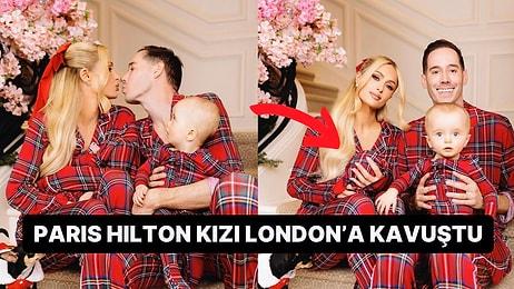 Ünlü Model Paris Hilton Aylar Önce İsmini Koyduğu Kızı London'ı Sonunda Taşıyıcı Anne Sayesinde Kucağına Aldı
