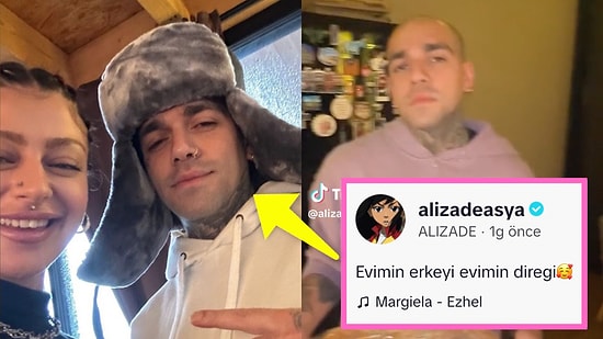 Büyük Buluşma! Almanya'ya Giden Alizade "Evimin Erkeği" Diyerek Ezhel'in Yemek Yaptığı Anları Paylaştı