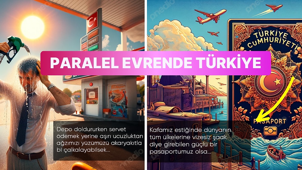 Başka Bir Evrende! Yapay Zekayla Oluşturulmuş Paralel Evrende Türkiye Manzaralarını Görünce İçiniz Gidecek