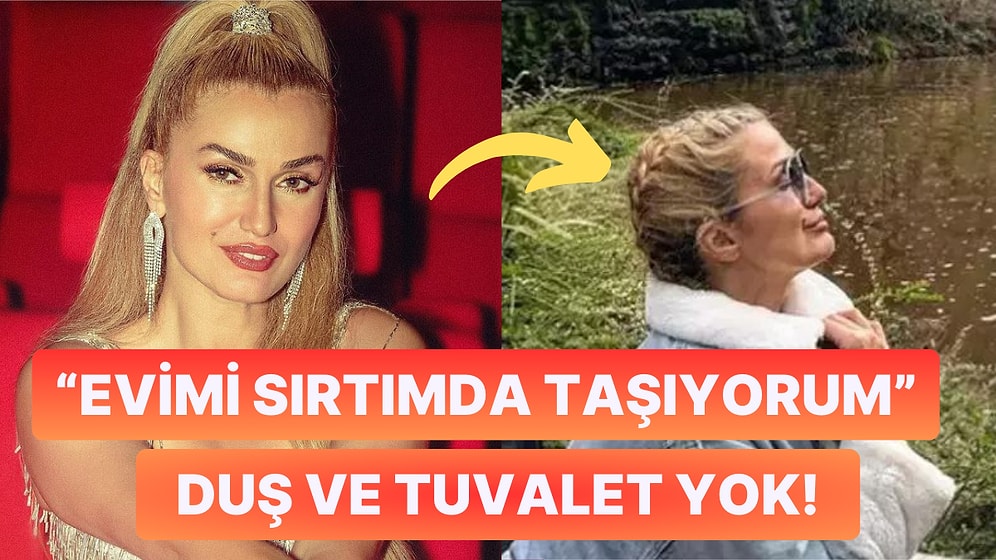 Şehir Hayatını Geride Bırakan Tuğba Özay, Kutu Gibi Karavanı ile Doğada Yaşamaya Başladı