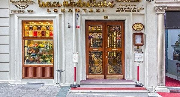 Dünyanın en ikonik restoranları listesinde yer alan son Türk restoranı 120. sırada bulunan Hacı Abdullah Lokantası oldu.