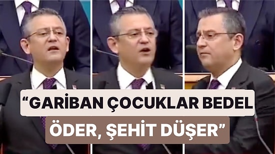 Özgür Özel'in Şehitlerimiz İçin Yaptığı Konuşma Gündem Oldu: "Halk Fakir, Kral Zengin, Artık Yeter"