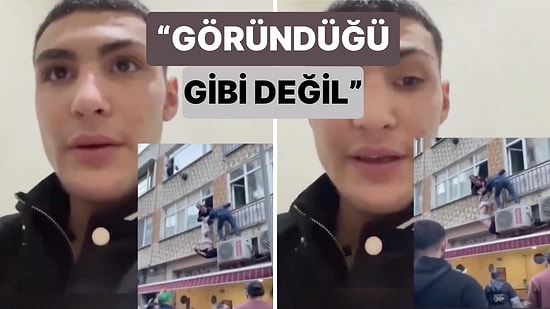 Elleri Kelepçeli Bir Şekilde Pencerede Asılı Kalan Genç Açıklama Yaptı: "Olay Gözüktüğü Gibi Değil"