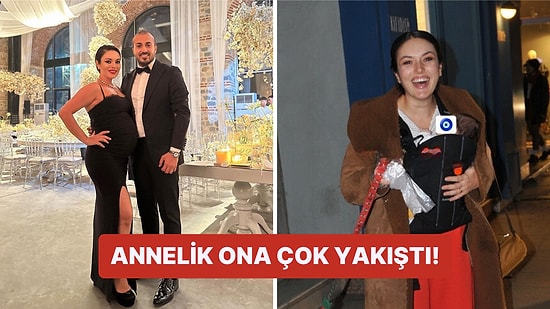 Çiçeği Burnunda Anne Ezgi Mola Oğlu Can ile İlk Kez Kameraların Karşısına Çıktı