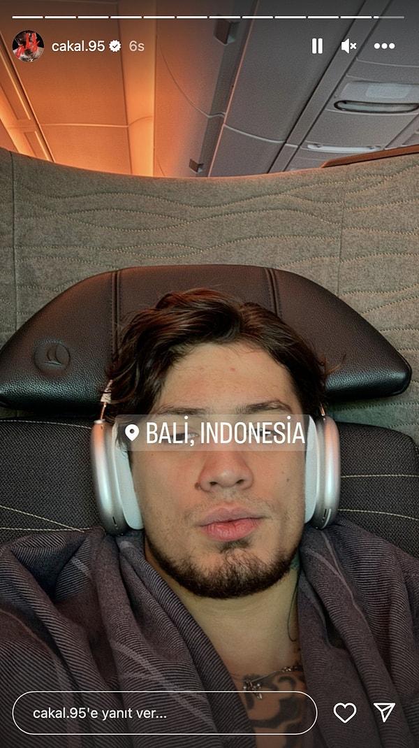 4. Çakal, Bali'ye uçtu.