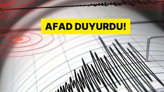 Malatya'da Hissedilen Deprem Korkuttu!
