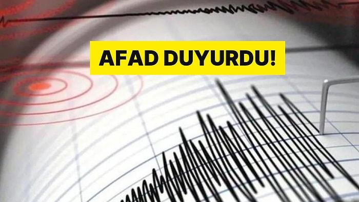 Malatya'da Hissedilen Deprem Korkuttu!
