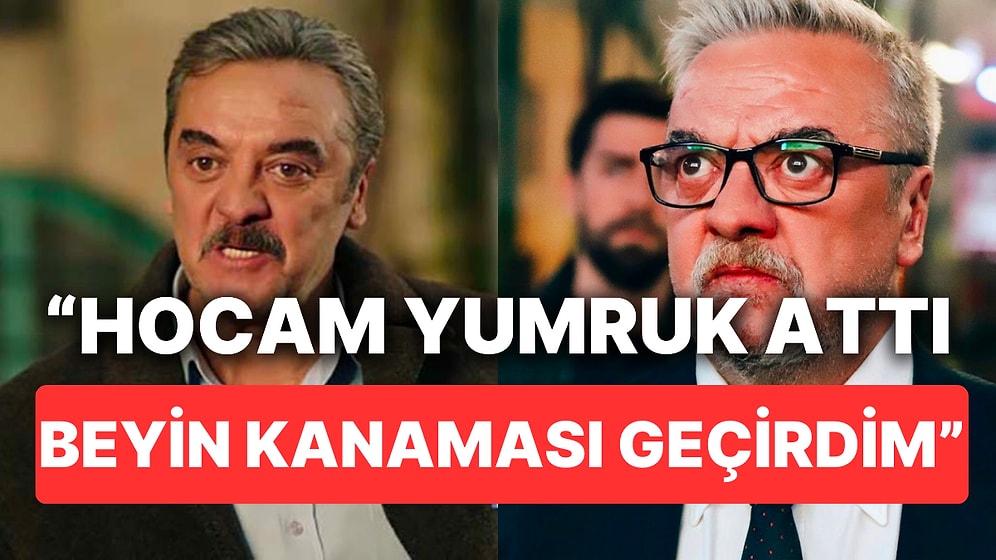 Ünlü Oyuncu Mesut Akusta Ortaokulda Öğretmeni Yüzünden Beyin Kanaması Geçirip Ölümden Döndüğünü Anlattı