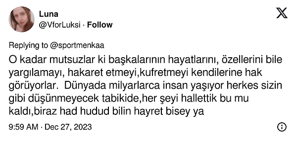 Kimileri de gerçeklerle yeterince meşgul olduklarını az bir zamanlarını da buna ayırdıklarını iddia etti.